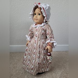 Retired Felicity American Girl Doll and Meet Dress + Accessories